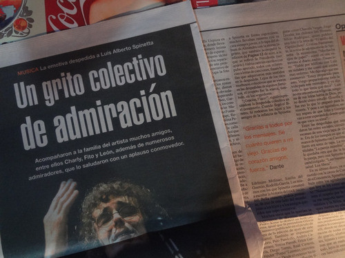 Spinetta Gracias Flaco Charly Garcia Clipping 1