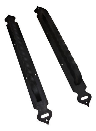 Tiradores, Manotones En Hierro Forjado Con Boca Para Llave 0