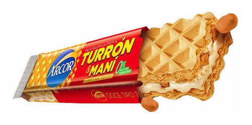 Turron De Mani Arcor X 20 Unidades Fiestissima Liniers 0
