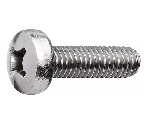 Parafuso Inox M5 X 30 Cabeça Panela Phillips M5x30 - 100 Pçs 0