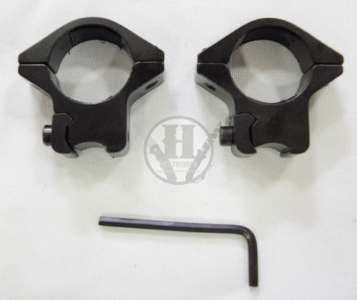 Anillas Aluminio Bajas 1 Pulgada 11mm Aire Comprimido Cal 22 0