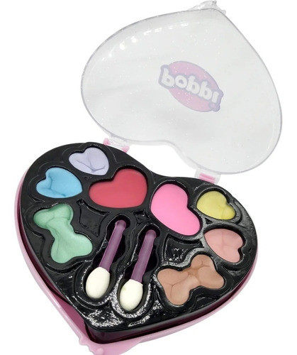 Set Maquillaje Infantil + Set De Uñas Postizas Decoradas 1