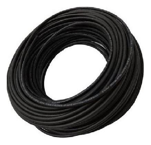 Cabo Manga 4 Vias X 24 Awg  Preto Rolo Com 100m - Promoção 0