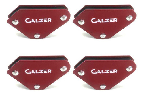 Esquadro Magnético Para Solda Kit Mini 4kg - Galzer 0