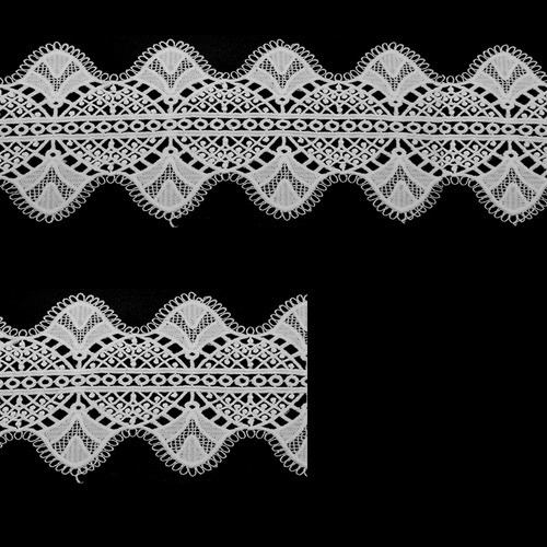Guipir Poliéster - 10,5cm X 13,7m - Branco 067 - Ro.153193 0