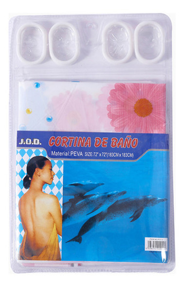 Cortina De Baño 180 X 180 Cm P012 0