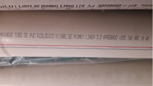 Caño Pvc 200mm X 4mts 1