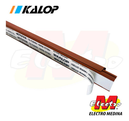 Cable Canal Kalop 20x10mm C/a 2m Simil Madera Electro Medina 1