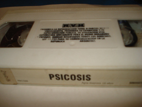 Vhs Psicosis ( Psycho, 1998) 0
