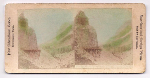 Foto Estereoscopica Stereo Antigua Golden Gate R Trestle B10 0