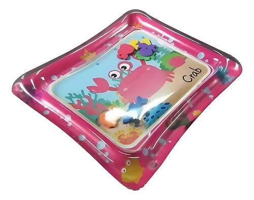 Tapete Interativo Para Bebê Rosa Inflável - Shiny Toys 1