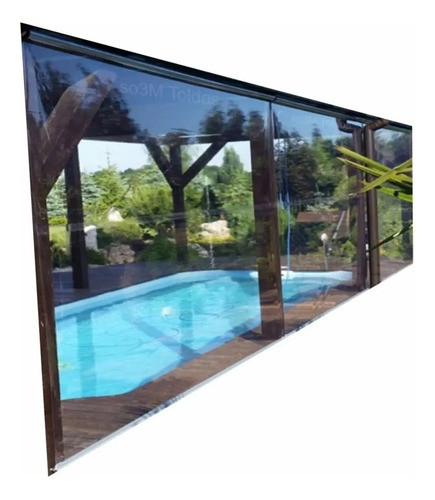 Kit Toldo Retrátil Cortina 100% Transp. Valor A Partir M² 0