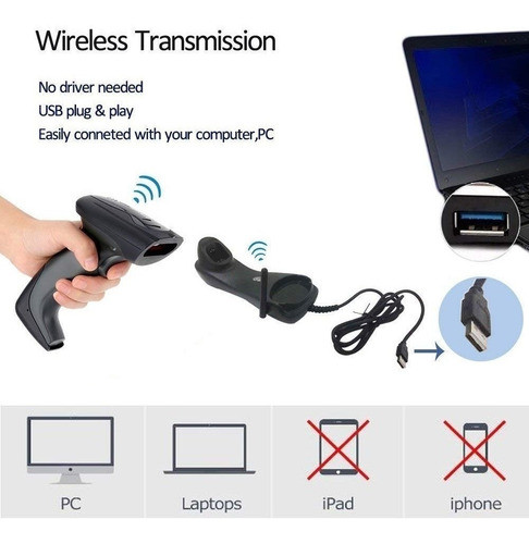 Lector Cod Barras Inalambrico : Nadamoo Para Supermercado 1