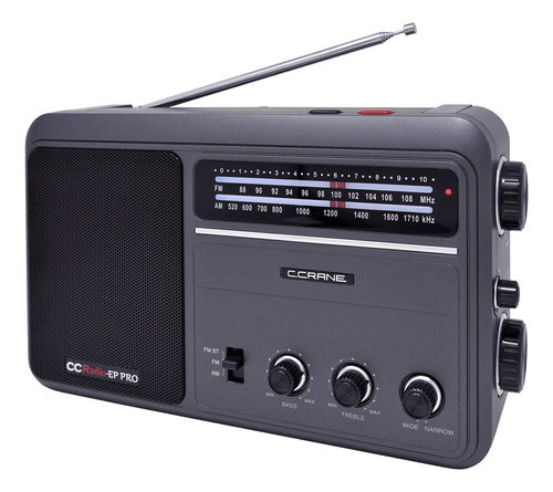 C. Crane Ccradio - Ep Pro Am Fm - Radio Analgica Porttil Con 0