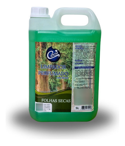 Limpador Perfumado C/ Álcool Folhas Secas 5l Ceci 0