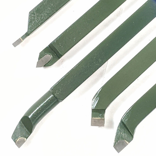 Set 5 Herramientas 5/8 Metal Duro Torno Inoxidable Afiladas 0