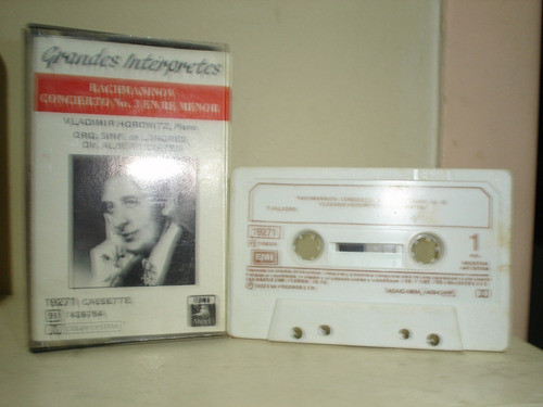 Cassette  Rachmaninov Concierto N°3 Original Figaro 1