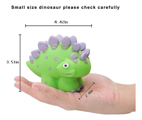 Dreamseden Mini Alcanca De Dinosaurio, Pequea Y Linda Caja D 1