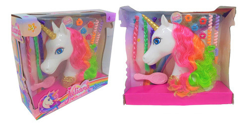 Juliana Cabeza De Unicornio Para Peinar Con Acc Tut Tutti 0