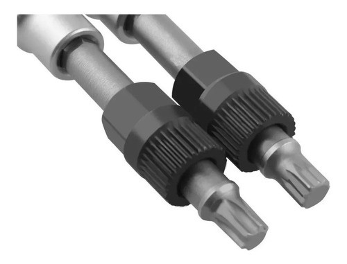 Juego Kit X 13 Tubo + Puntas Para Torx Multiestria 33 Dientes Alternador Ruhlmann 1