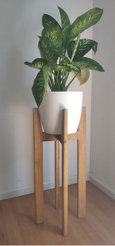 Porta Maceta Nórdico 60 Cm + Maceta Premium Nº27 1