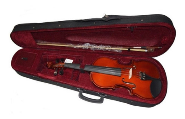 Violin Stradella 4/4 Macizo 1412 Estuche Arco Musicapilar 1