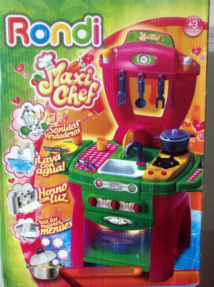 Cocina Juguete Nena Rondi Maxi Chef Con Agua Y Sonido Niñas 0