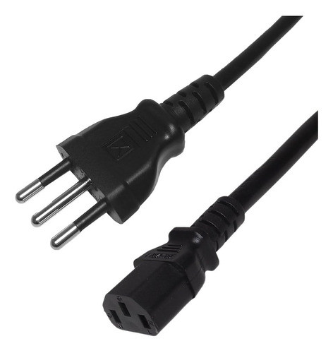Cable De Corriente Para Pc (3 En Linea) 0