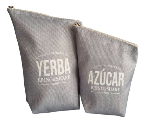 Porta Yerba Y Azúcar Cordura - Gris 0
