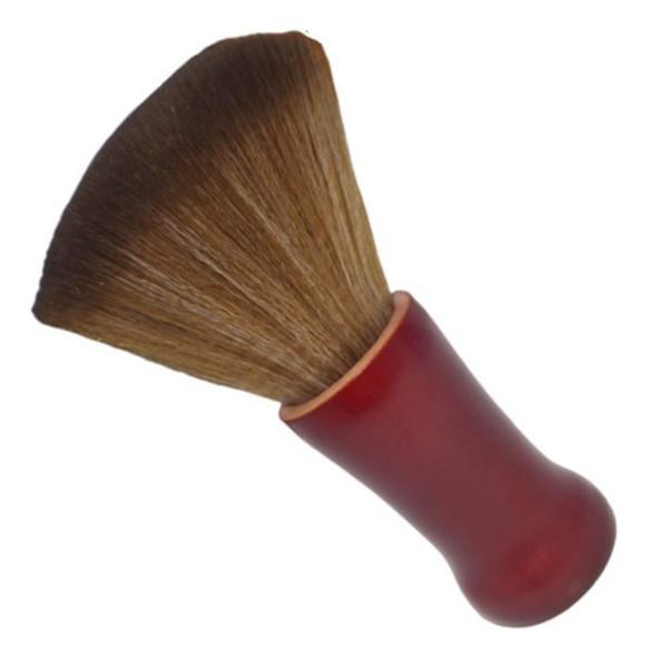 Espanador De Cabelo Madeira Ampulheta Vermelha Cod 1706 0