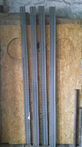 Lote 4 Parantes Estanteria Pronto Metal Pesadas 4x 8cm X 2 M 1