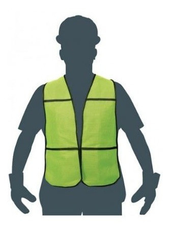 Chaleco Alta Visibilidad Amarillo - Ynter Industrial 0