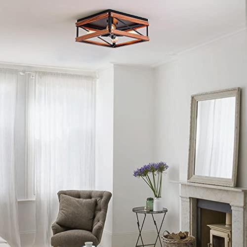 Lámpara De Techo De Montaje Empotrado Familiar De 4 Luces De 1