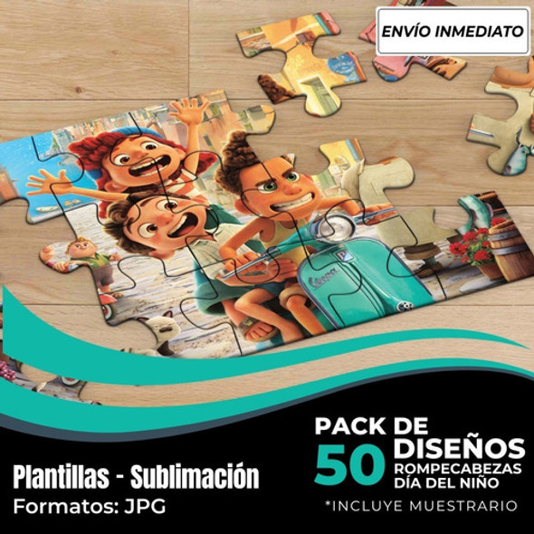 Diseños Plantillas Para Rompecabezas Día Del Niño M33 1