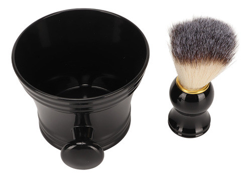Escova De Barbear Masculina Com Cerdas Artificiais Macias, S 1