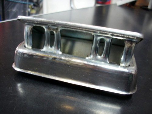 Cenicero Peugeot  404  Acero Inoxidable Y Cuerina Nuevo 1