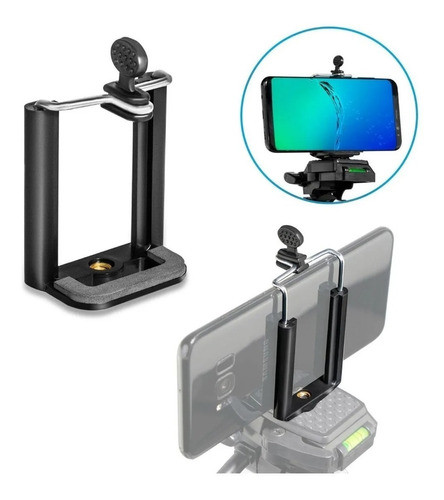 2 Adaptador Soporte Universal De Celulares Para Trípodes 0