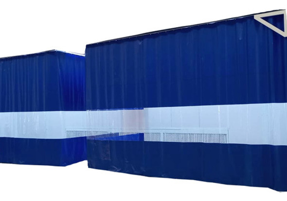 Cortina Cabine Pintura C/ilhos 2,8(l)x2,0(a) Frete Incluso 0