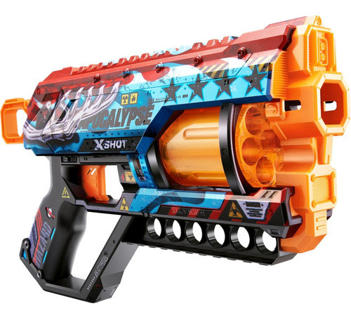 Pistola Lanza Dardos X-shot Skins Griefer + 12 Dardos 1