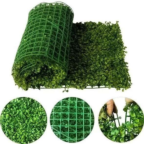 Jardim Vertical Artificial Placa Buchinho 60x40 C/ 10 Placas 1