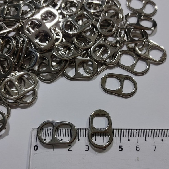 10 Dijes De Metal Chapita Lata - Armador Artesanias Bijou 1