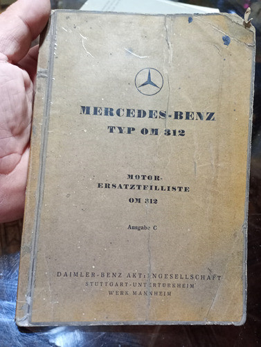 Catálogo Mercedes Benz Om 312 0