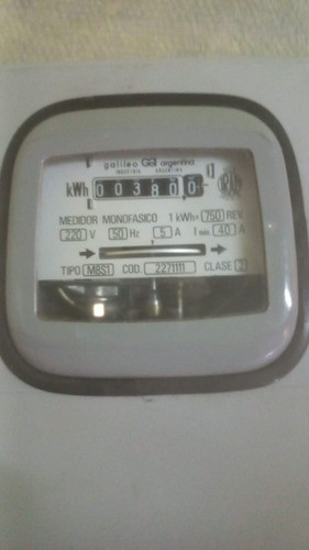 Medidor Monofasico De Luz Electrica Con Caja Gabinete 1