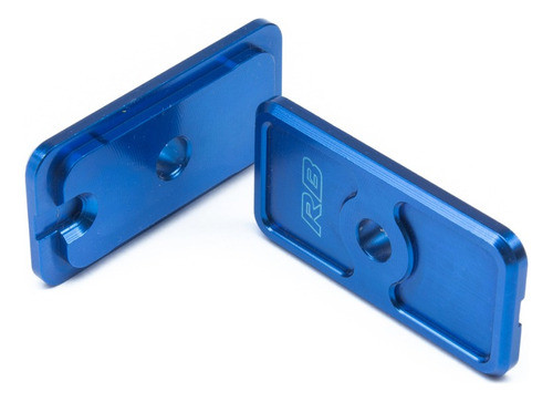 Juego De Tapa Estira Cadena Honda Xr 150 - 190 Azul Rb 1