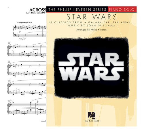 Partitura Piano Star Wars12 Classics From A Galaxy Digital 0