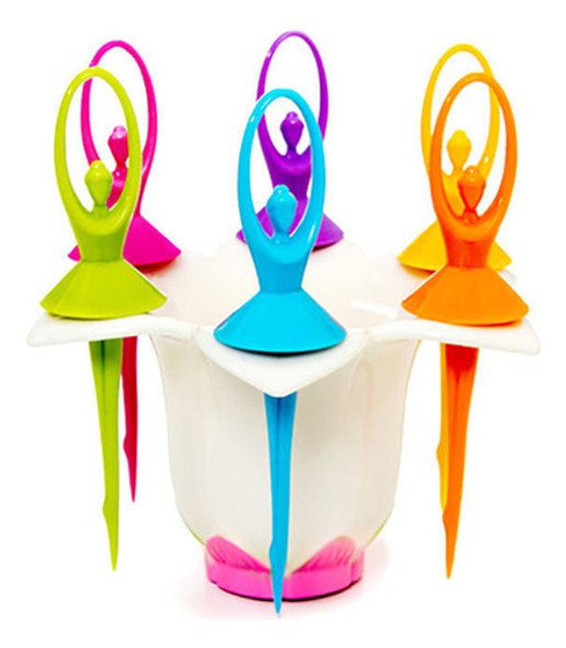 Pinches Bailarinas Copetinero Diseño Para Picada Deco 0