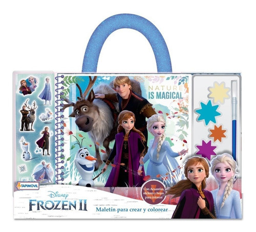 Maletin Crear Colorear Frozen Nuevo Cod Dfz07885 Bigshop 0