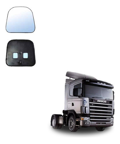 Vidro Do Retrovisor Scania S5 Econômico Auxiliar Ld/le 1