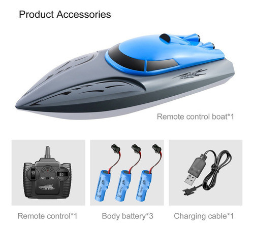 A 806 2.4g Rc Boat Controle Remoto Barco 20km/h Brinquedo 1