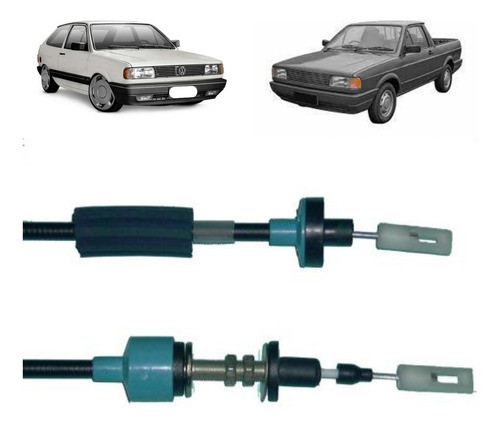 Cabo Embreagem Volks. Gol/ Saveiro/ Voyage 1.6/1.8/2.0 94/.. 0